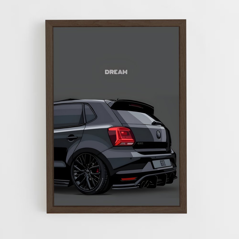 Poster RS4 Sportivité – affiche Volkswagen (vue 5)